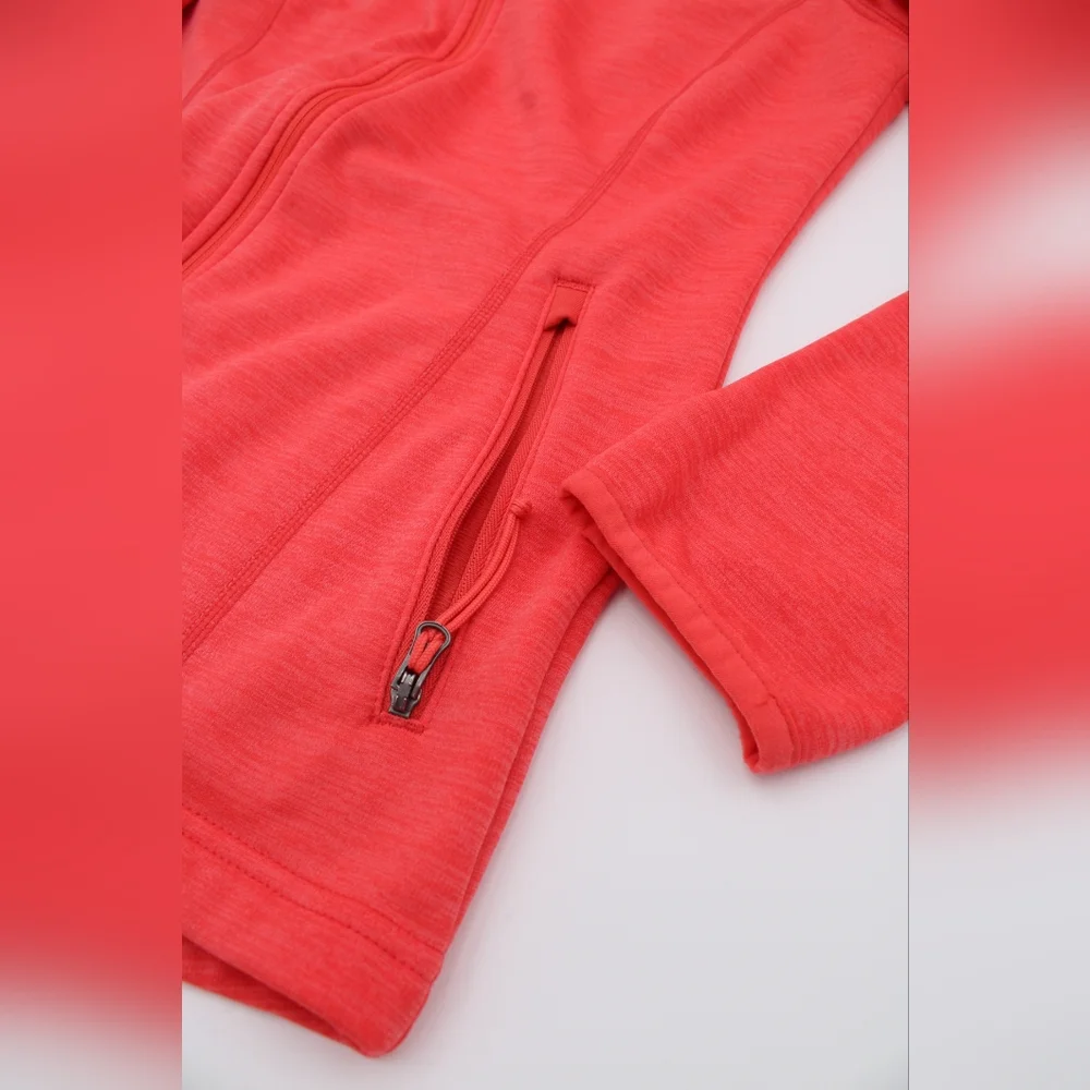 Columbia Women’s Bright Pink Fleece Hoodie – Full Zip, XS - Picture 3 of 10